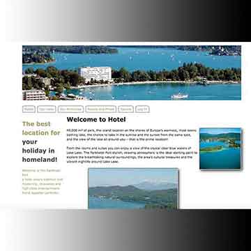 Drupal Hotel Site